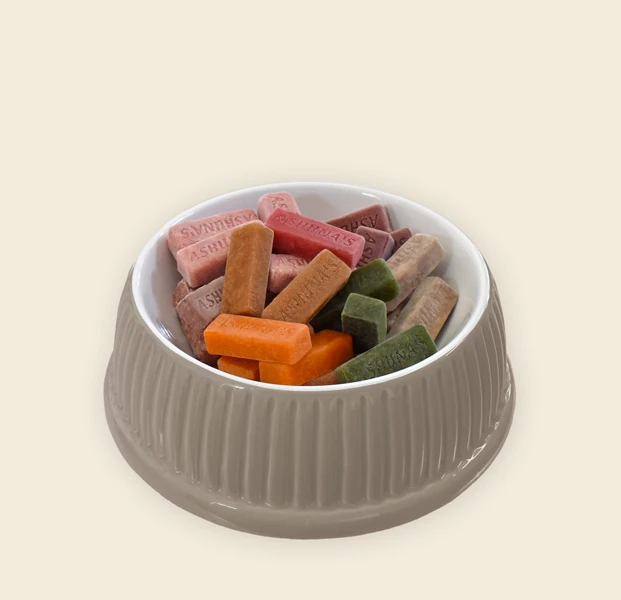 Portionen von Barf Fertigmenü Pferd (H) für Hunde