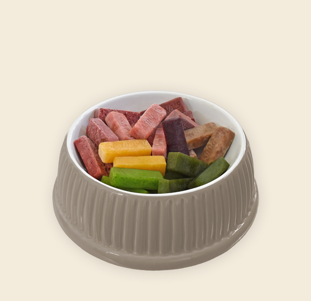 Portionen von Hunde Fertigmenü Wild (K) Portionen Hunde Fertigmenü Wild (K)