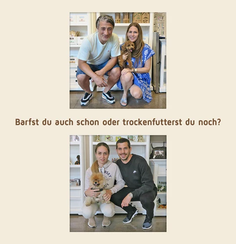 Kunden mit ihren Hunden Kunden mit ihren Hunden