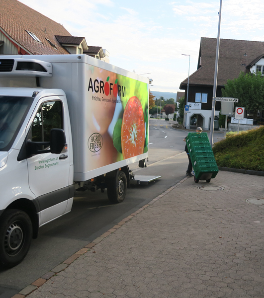 Anlieferung Anlieferung