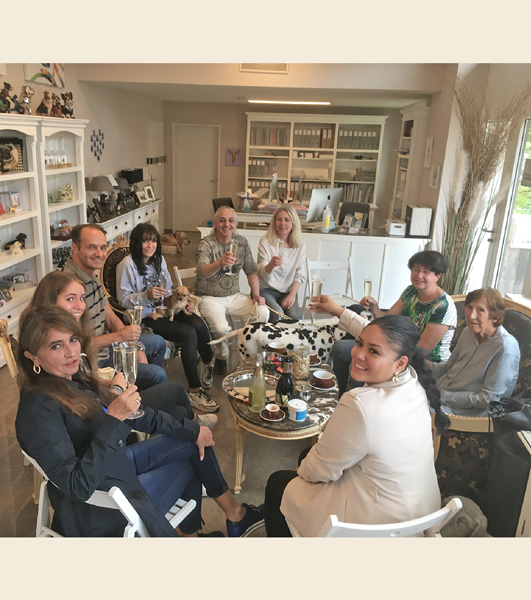 Ein Prosit mit Kunden