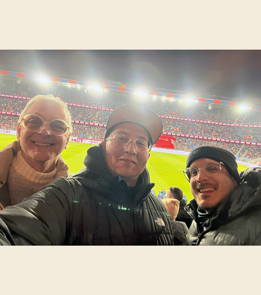Roberto, Mü und Alessio beim Fussball Länderspiel Schweiz vs Deutschland Roberto, Mü und Alessio beim Fussball Länderspiel Schweiz vs Deutschland